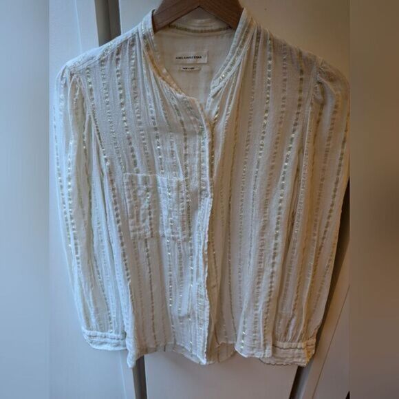 Isabel Marant Samson cotton blouse - Picture 1 of 5